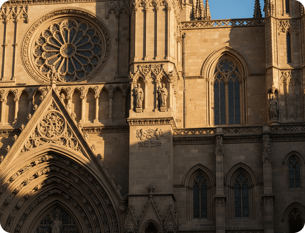 Guided landmark tour experience